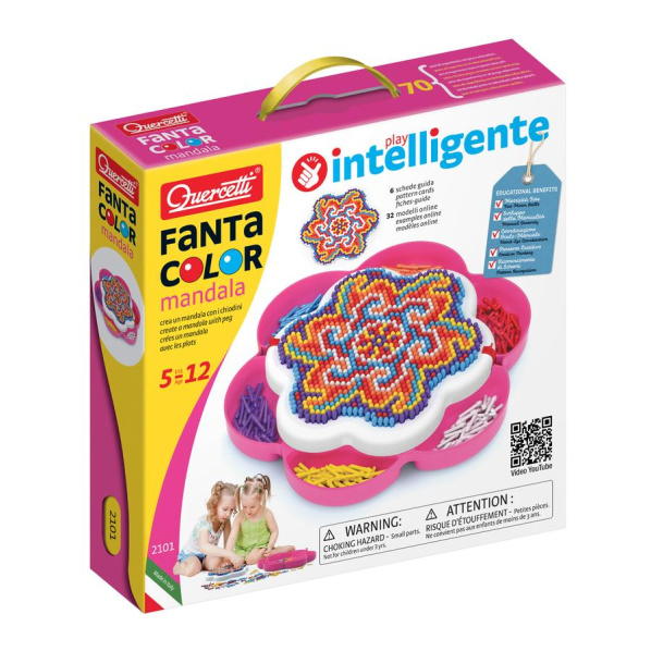 Quercetti 2101_SD FantaColor Mandala (starý dizajn) Quercetti 2101_SD FantaColor Mandala (starý dizajn)