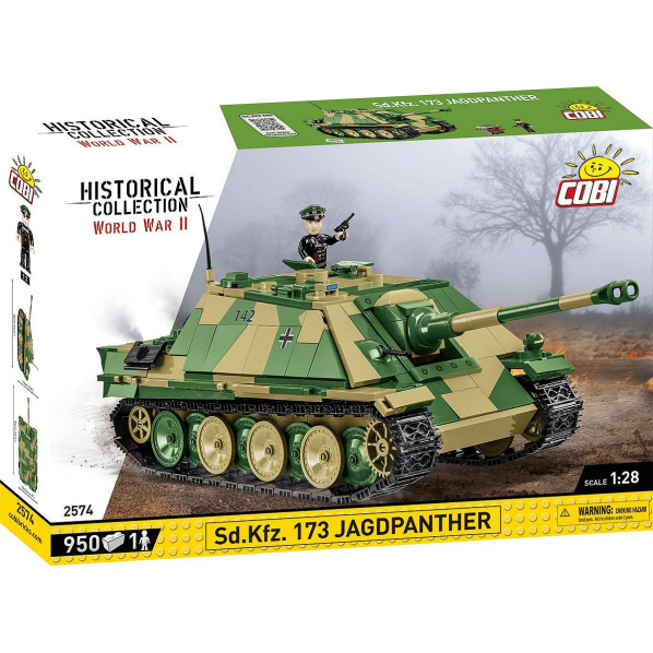 COBI 2574 Nemecký stíhač tankov Sd.Kfz.173 JAGDPANTHER COBI 2574 Nemecký stíhač tankov Sd.Kfz.173 JAGDPANTHER