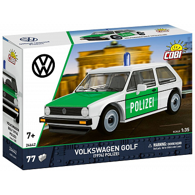 COBI 24642 Volkswagen Golf (1974) Polizei