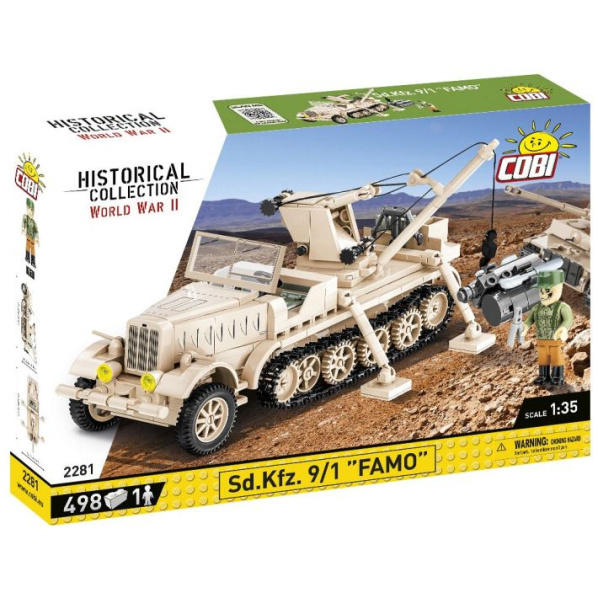 Cobi 2281 Německé vozidlo Sd.Kfz. 9/1 FAMO Cobi 2281 Německé vozidlo Sd.Kfz. 9/1 FAMO