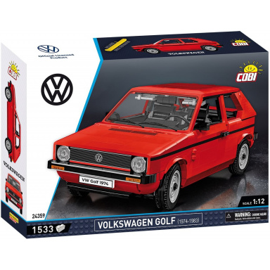 COBI 24359 Volkswagen Golf (1974/1983), 1:12, 1533 k