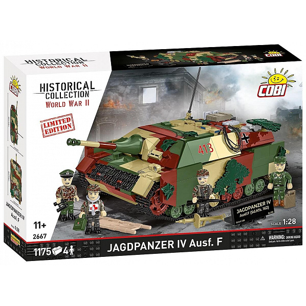 COBI 2667 Jagdpanzer IV Ausf.F – limitovaná edícia
