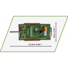 COBI 3118 Americký stredný tank WW Sherman M4A2E8(76)W