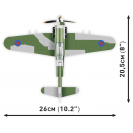 COBI 5864 Britské stíhacie lietadlo Hawker Typhoon Mk.IB