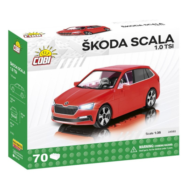 COBI 24582 Youngtimer Škoda Scala 1.0 TSI, 1:35 COBI 24582 Youngtimer Škoda Scala 1.0 TSI, 1:35