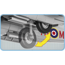 COBI 5718 Britské lietadlo De Havilland Mosquito FB Mk.VI