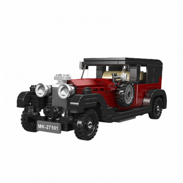 Mould King 27101 Model auta Vintage Super Luxury Car