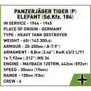 Cobi 2582 Nemecký stíhač tankov Panzerjäger Tiger (P) Elefant