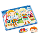 Quercetti 04421 Magnetic Dress Up Lunapark