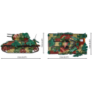 COBI 2593 Nemecký protilietadlový kanón Flakpanzer IV Wirbelwind - Executive Edition