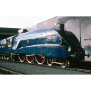 Bigjigs Rail Drevená replika lokomotívy Mallard + 3 koľaje