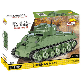 COBI 2715 Americký tank Sherman M4A1