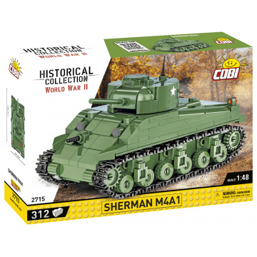 COBI 2715 Americký tank Sherman M4A1