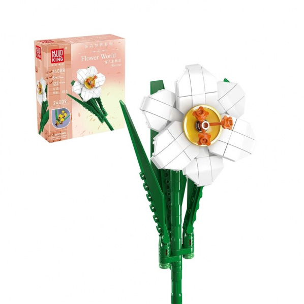 Mould King 24008 Kvetina Narcis