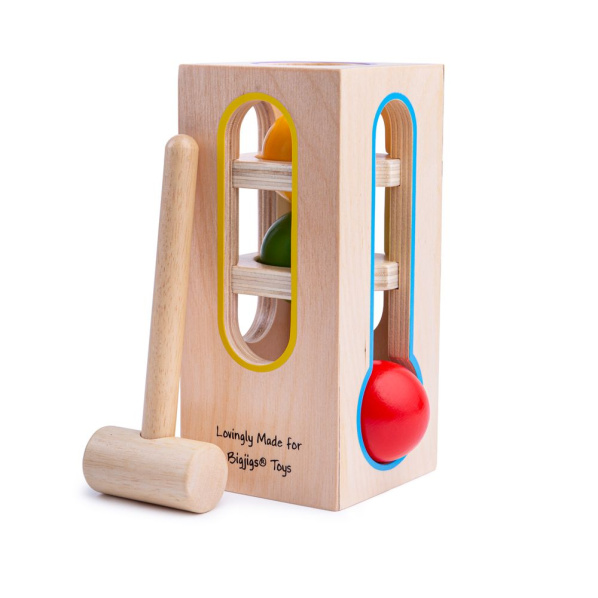 Bigjigs Baby Zatloukačka věž Bigjigs Baby Zatloukačka věž