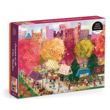 Galison Puzzle Podzim na městském trhu 1000 dílků