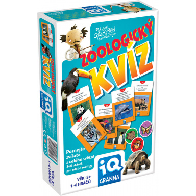 Granna Zoologický kvíz (poškozený obal)