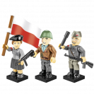 Cobi 2057 3 figúrky s doplnkami Varšavské povstanie 1944