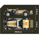 Mould King 10115 Klasický luxusný automobil Fantom