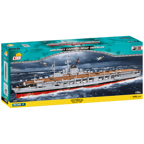 Cobi 4826 Nemecká lietadlová loď GRAF ZEPPELIN Cobi 4826 Nemecká lietadlová loď GRAF ZEPPELIN