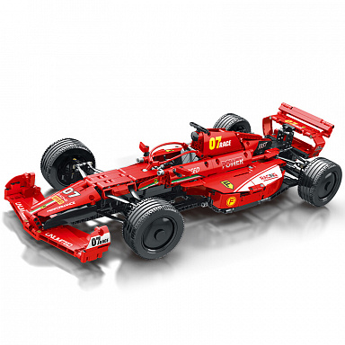Reobrix 11007 F1 závodné auto červené R/C 1:8 