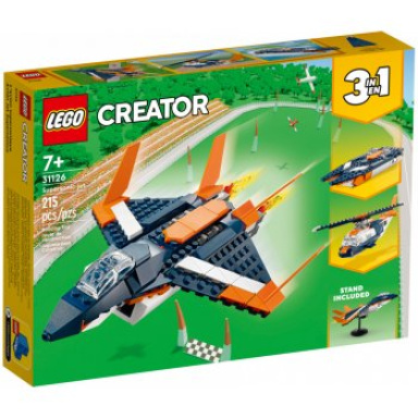 LEGO® Creator 31126 Nadzvukový tryskáč