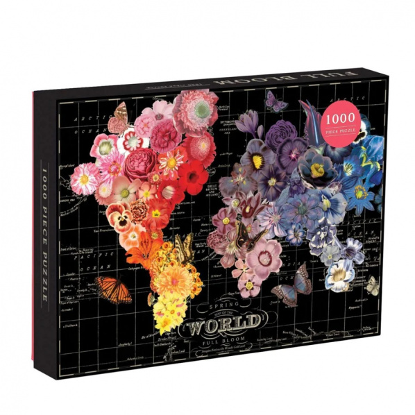 Galison Puzzle Kvetoucí Země 1000 dílků Galison Puzzle Kvetoucí Země 1000 dílků