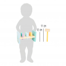 small foot Zatloukačka v pastelových barvách