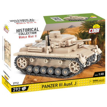 COBI 2712 německý tank PzKpfw III AUSF J