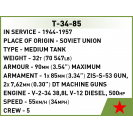 COBI 3092 Sovietsky tank T-34/85