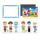 Quercetti 04421 Magnetic Dress Up Lunapark
