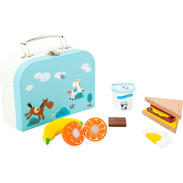 Small Foot Olovrantový kufrík modrý