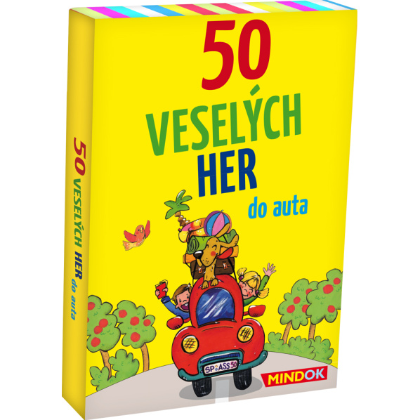 Mindok 50 veselých hier do auta
