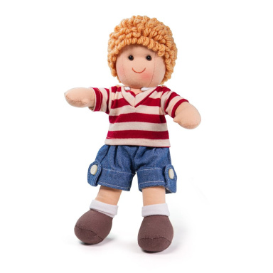Bigjigs Toys – Látková bábika Harry 28 cm