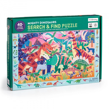 Mudpuppy Puzzle Majestátní dinosauři 64 dílků