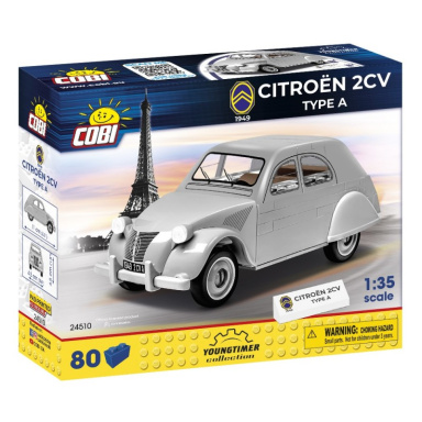 COBI 24510 Citroen 2CV type A (1949), 1:35, 80 k