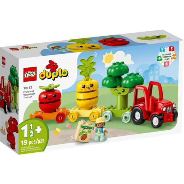 LEGO® DUPLO® 10982 Môj prvý traktor so zeleninou a ovocím