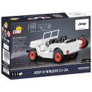 COBI 24518 Americký terénny automobil Jeep Willys CJ-2A