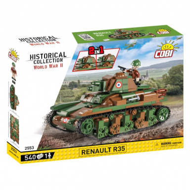 COBI 2553 Francúzsky tank Renault R 35