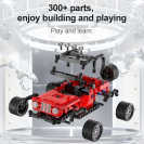 CaDA C52027W Smash Off-Roader Pull-back Off-Roader červený
