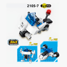 Qman 2105 Police Engineering Team 3v1 sada 10 kusů