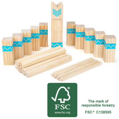 small foot Vikingské kostky Kubb