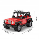 CaDA C52027W Smash Off-Roader Pull-back Off-Roader červený
