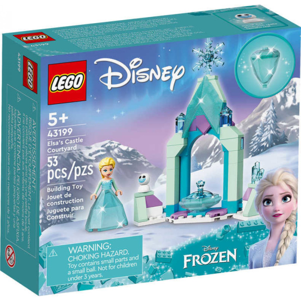 LEGO Disney 43199 Ľadové kráľovstvo Elsa a zámocké nádvorie