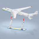 Ukrajinské dopravné lietadlo An-225 Mrija