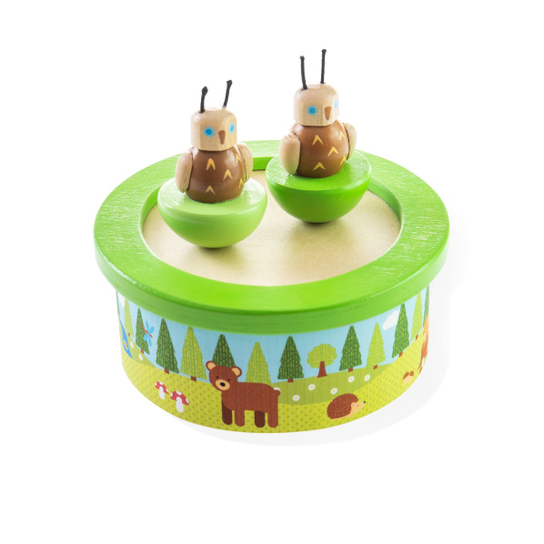 Bigjigs Toys Dřevěná hrací skříňka woodland Bigjigs Toys Dřevěná hrací skříňka woodland