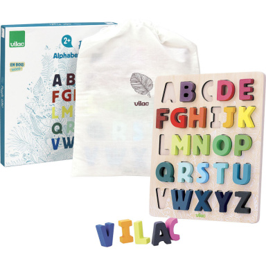 Vilac Vkládací puzzle Abeceda