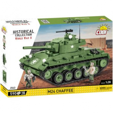 Cobi 2543 Americký tank M24 Chaffee