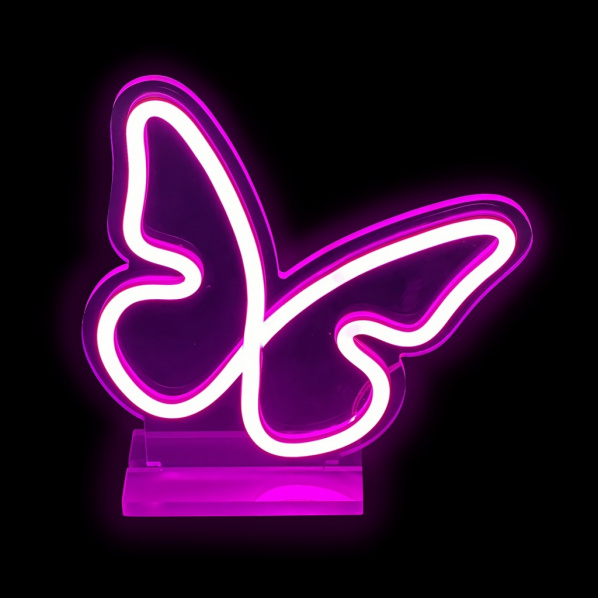 2Kids Toys LED NEON LIGHT lampička Motýlek 2Kids Toys LED NEON LIGHT lampička Motýlek