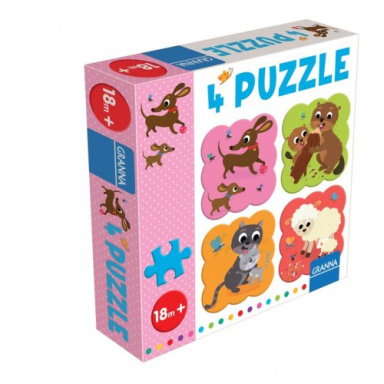 Granna 4 puzzle - jazvečík